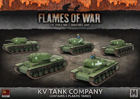 Flames of War: Soviet: KV Tank Company 