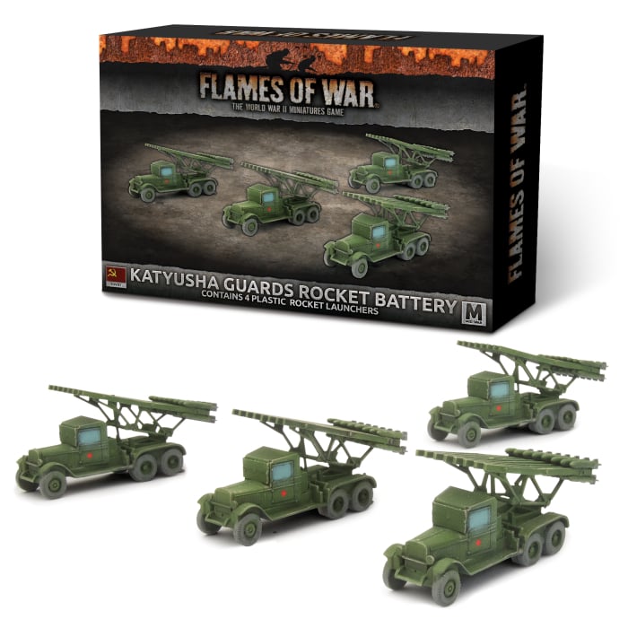 Flames of War: Soviet: Katyusha Guards Rocket Battery 