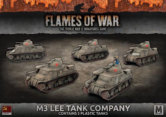 Flames of War: Soviet: M3 Lee Tank Company 