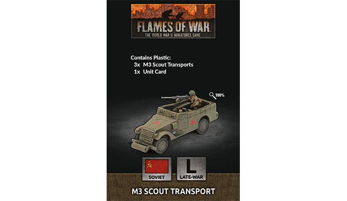 Flames of War: Soviet: Late War M3 Scout Transport 