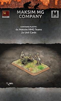 Flames of War: Soviet: Maksim MG Company 