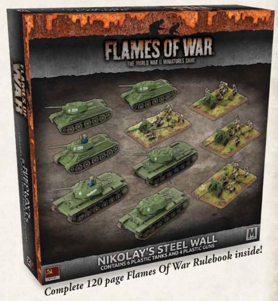 Flames of War: Soviet: Nikolays Steel Wall 