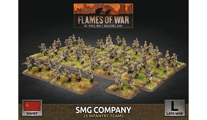Flames of War: Soviet: SMG Company (Plastic) 