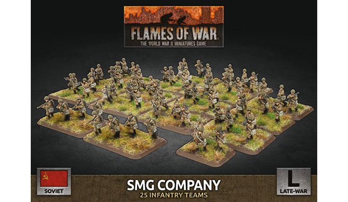 Flames of War: Soviet: SMG Company (Plastic) 