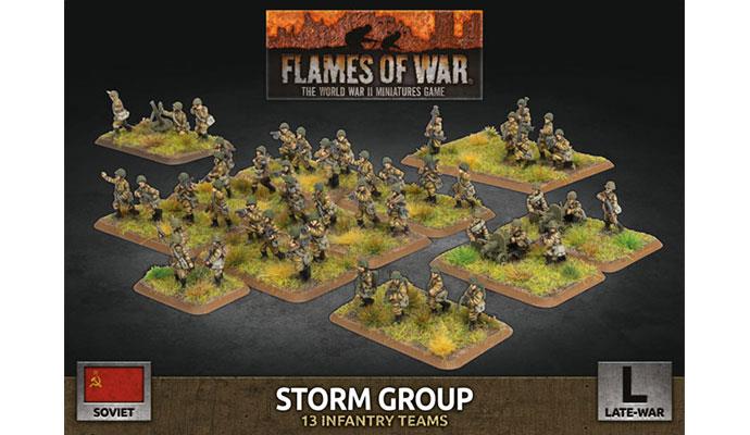 Flames of War: Soviet: Storm Group (Plastic) 