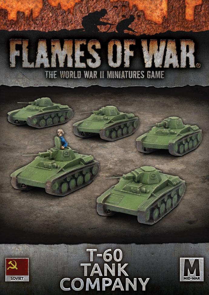 Flames of War: Soviet: T-60 Tank Company 