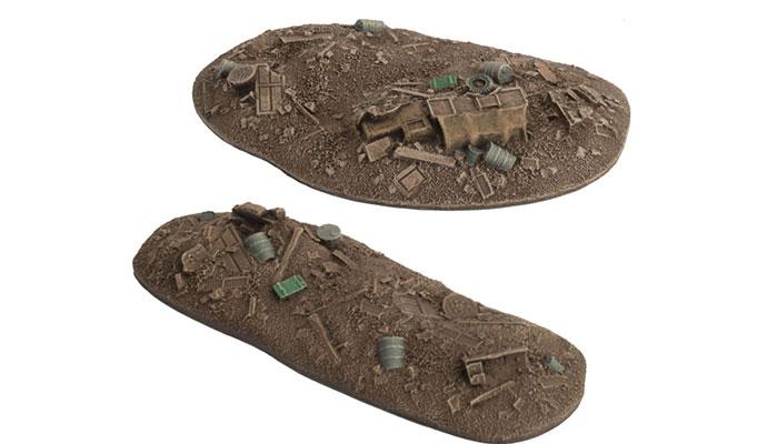 Flames of War: Stalingrad Rubble Piles 