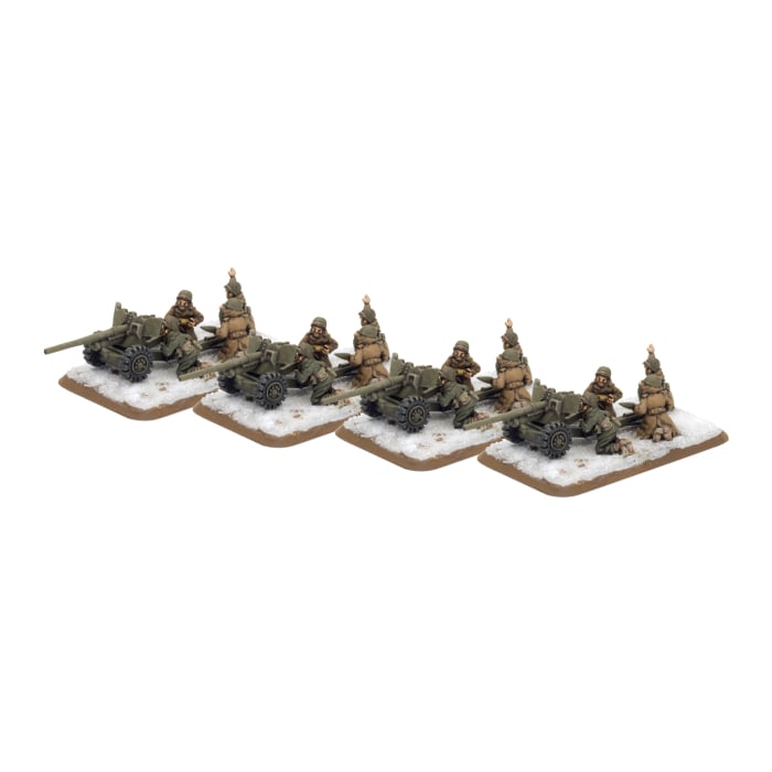 Flames of War: USA: 57mm Anti-tank Platoon (Winter) 