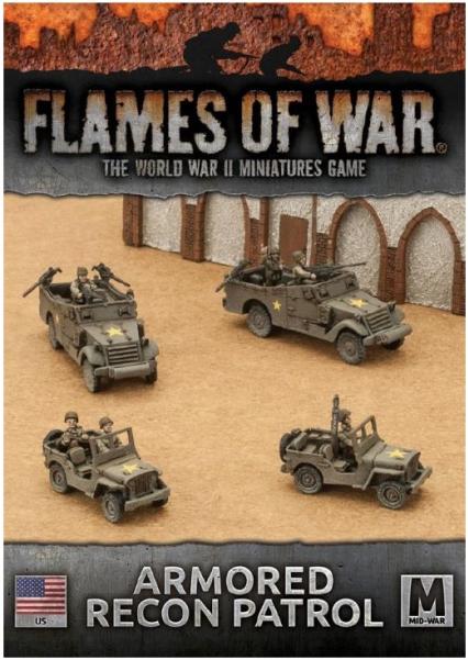 Flames of War: USA: Armored Recon Patrol 