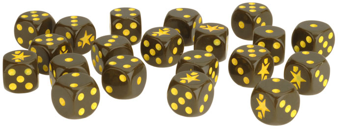 Flames of War: USA: Fighting First Dice 