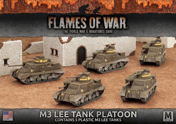 Flames of War: USA: M3 Lee Tank Platoon 