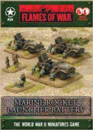 Flames of War: USA: Marine Rocket Launcher Battery 
