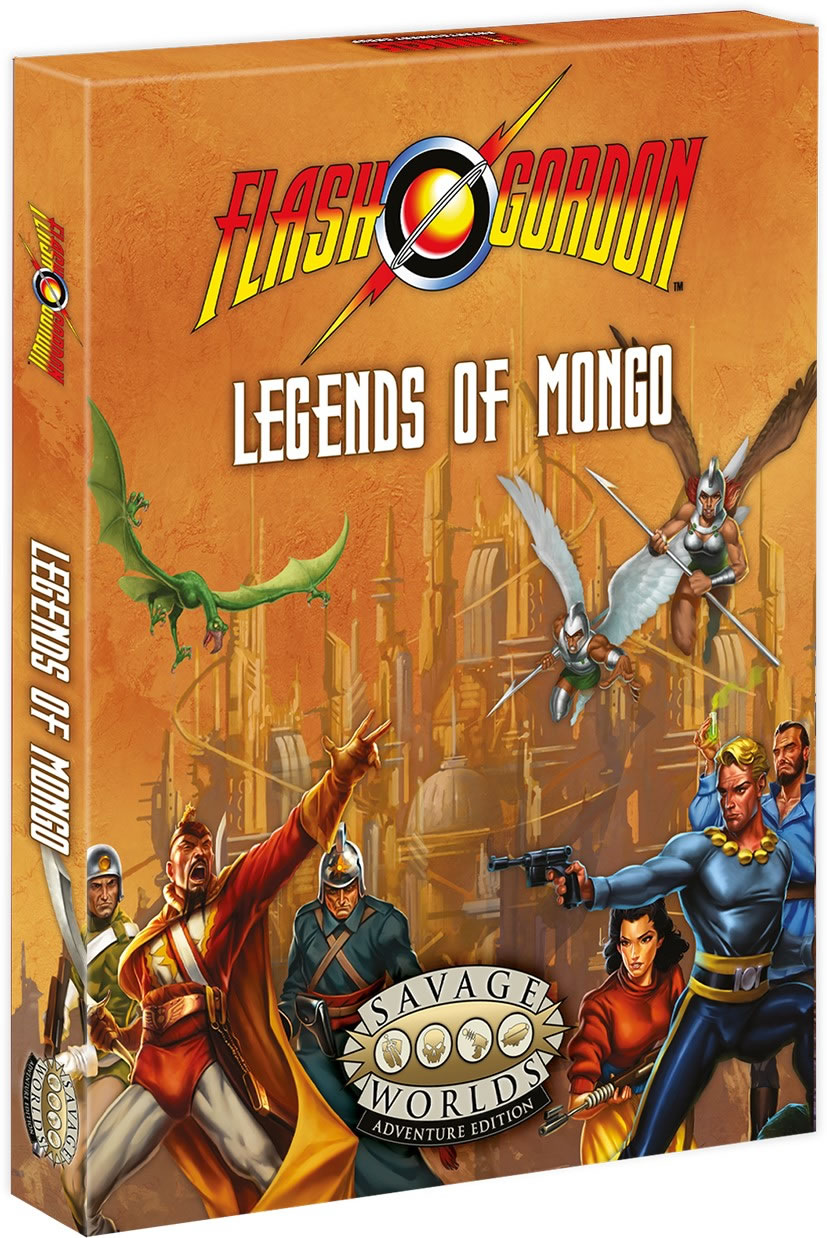 Savage Worlds: Flash Gordon RPG: Legends of Mongo Booster Box 