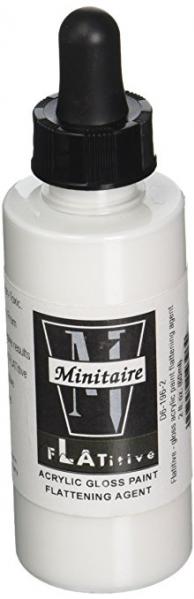 Badger: Minitaire Flatitive Acrylic Paint Matt Medium (2oz.) 