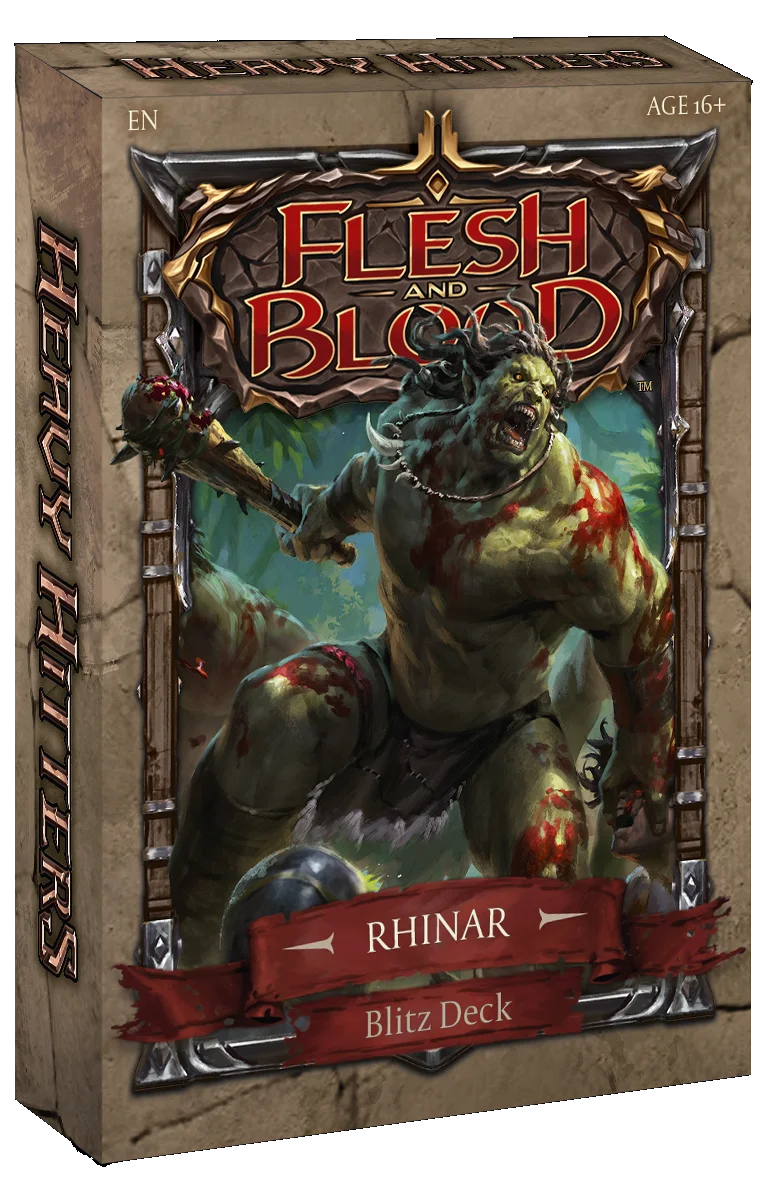 Flesh and Blood: Heavy Hitters: Blitz Decks: Rhinar 