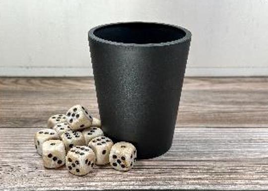Flexible Dice Cup (Black) 