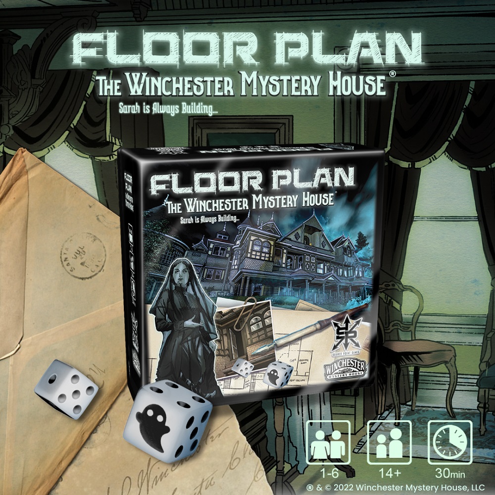 Floor Plan: Winchester Mystery House 