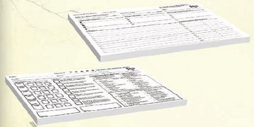 Folklore The Affliction: Character Record Pad (2E) 