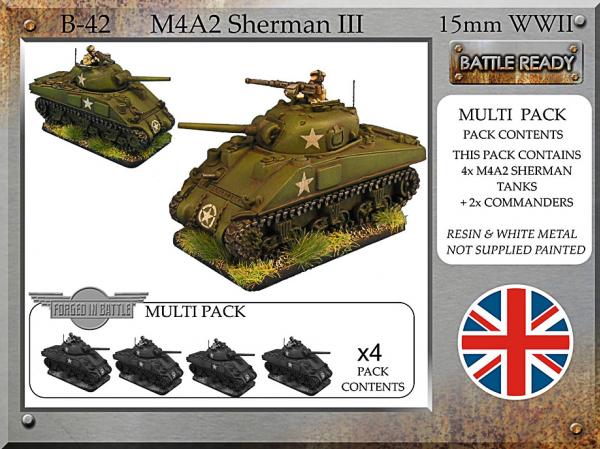 Forged in Battle: British: M4A2 Sherman III 