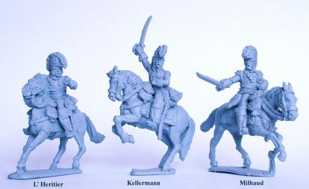 Perry: 28mm Napoleonic: French Heavy Cavalry Generals 