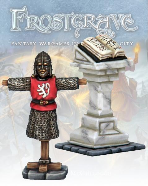 Frostgrave: Armour Rack & Lectern 