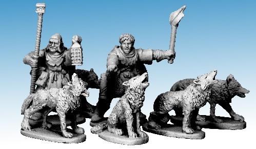 Frostgrave: Beastiary- Wolves 
