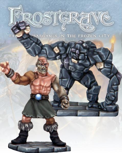 Frostgrave: Flesh Golem and Stone Construct 