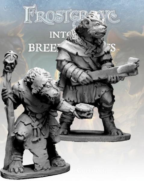 Frostgrave: Gnoll Apothecary & Marksman 