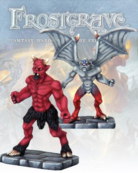 Frostgrave: Imp Demon and Minor Demon 