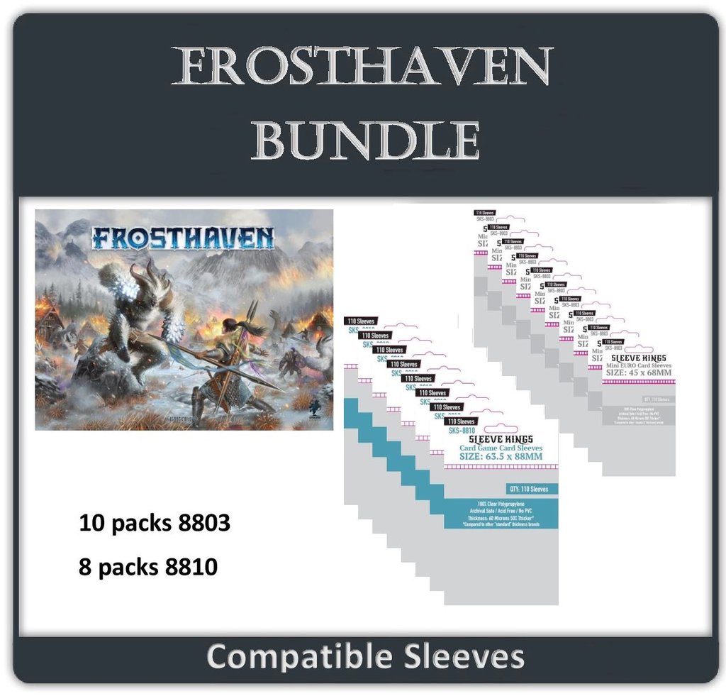Frosthaven: SK Sleeve Bundle 