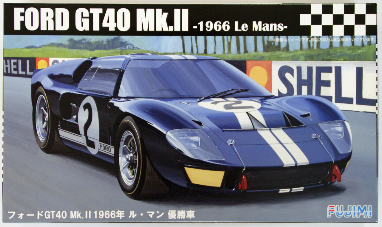 Fujimi 1/24: Ford GT40 Mk-II 66 LeMans Winner 