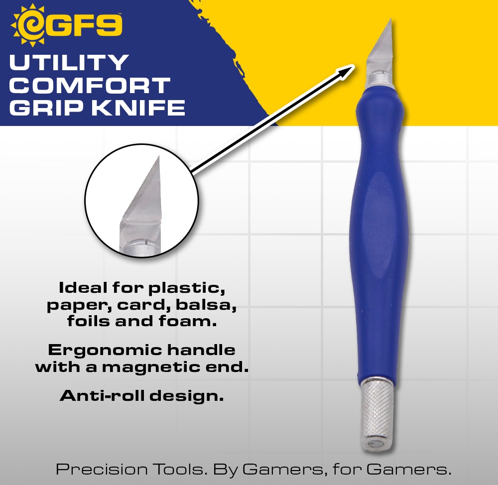 GF9: Utility Comfort Grip Knife 