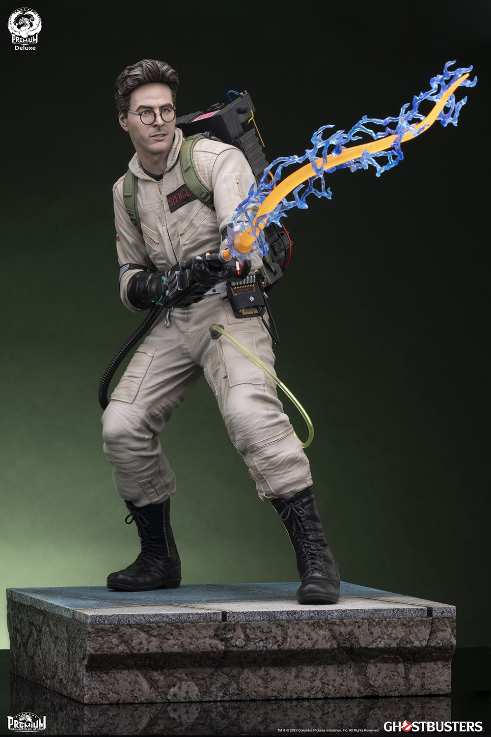 GHOSTBUSTERS EGON 1:4 SCALE FIGURE DELUXE VERSION 