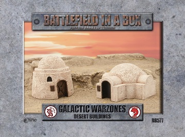 Galactic Warzones: Desert Buildings 