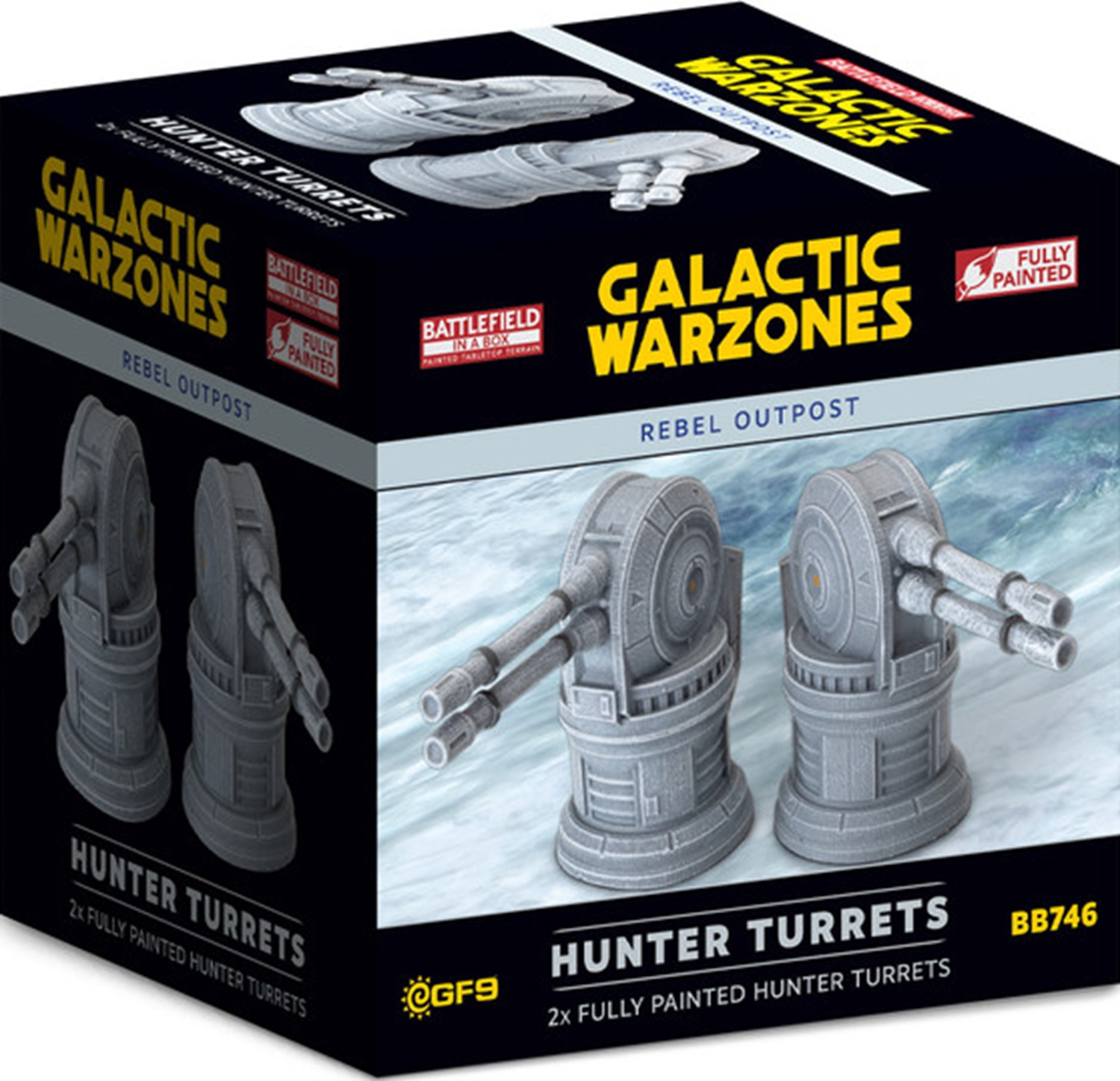 Galactic Warzones Rebel Outpost: HUNTER TURRETS 