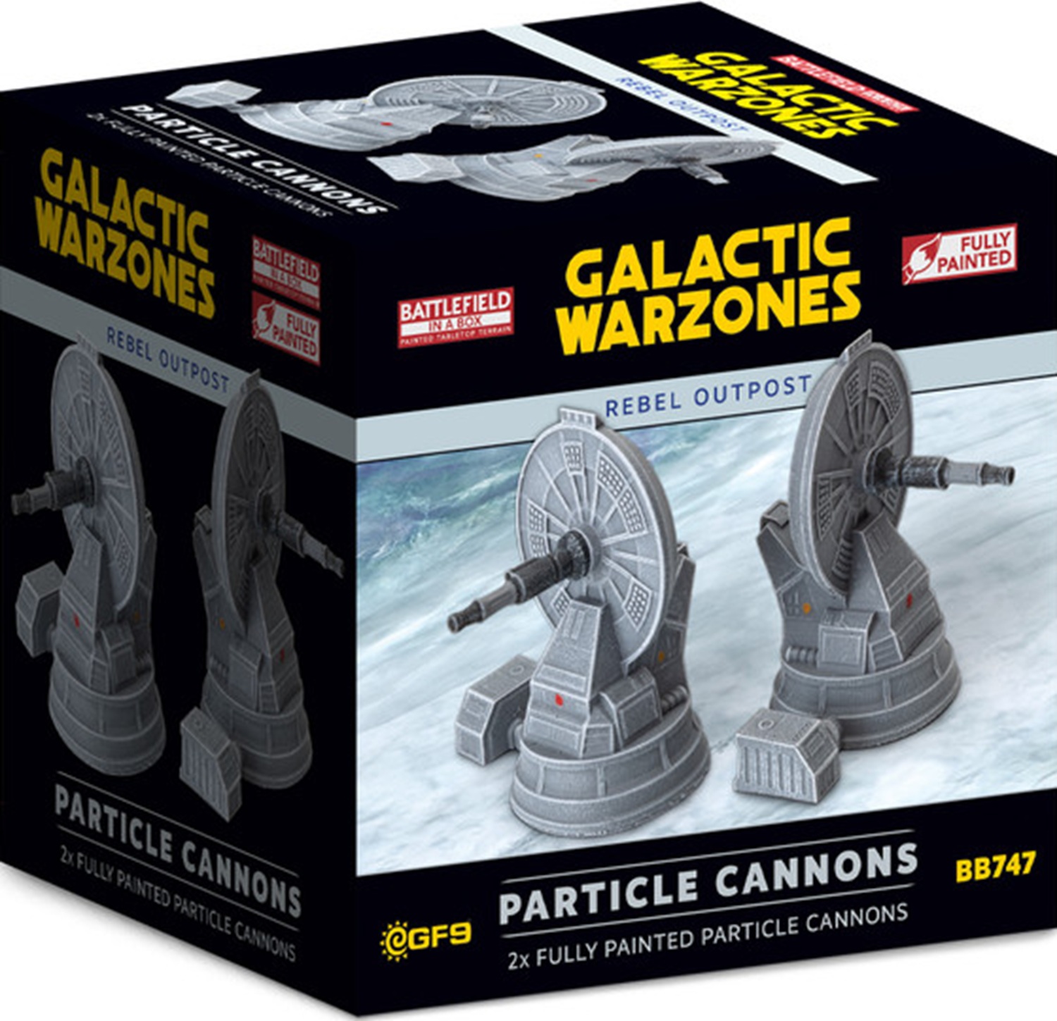 Galactic Warzones Rebel Outpost: PARTICLE CANNONS 