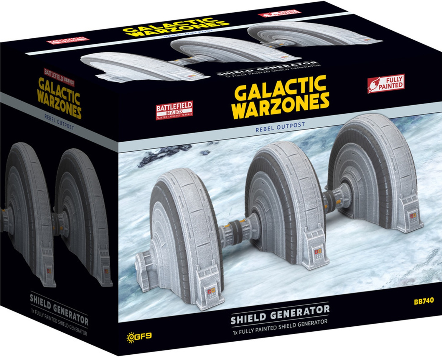 Galactic Warzones Rebel Outpost: SHIELD GENERATOR 