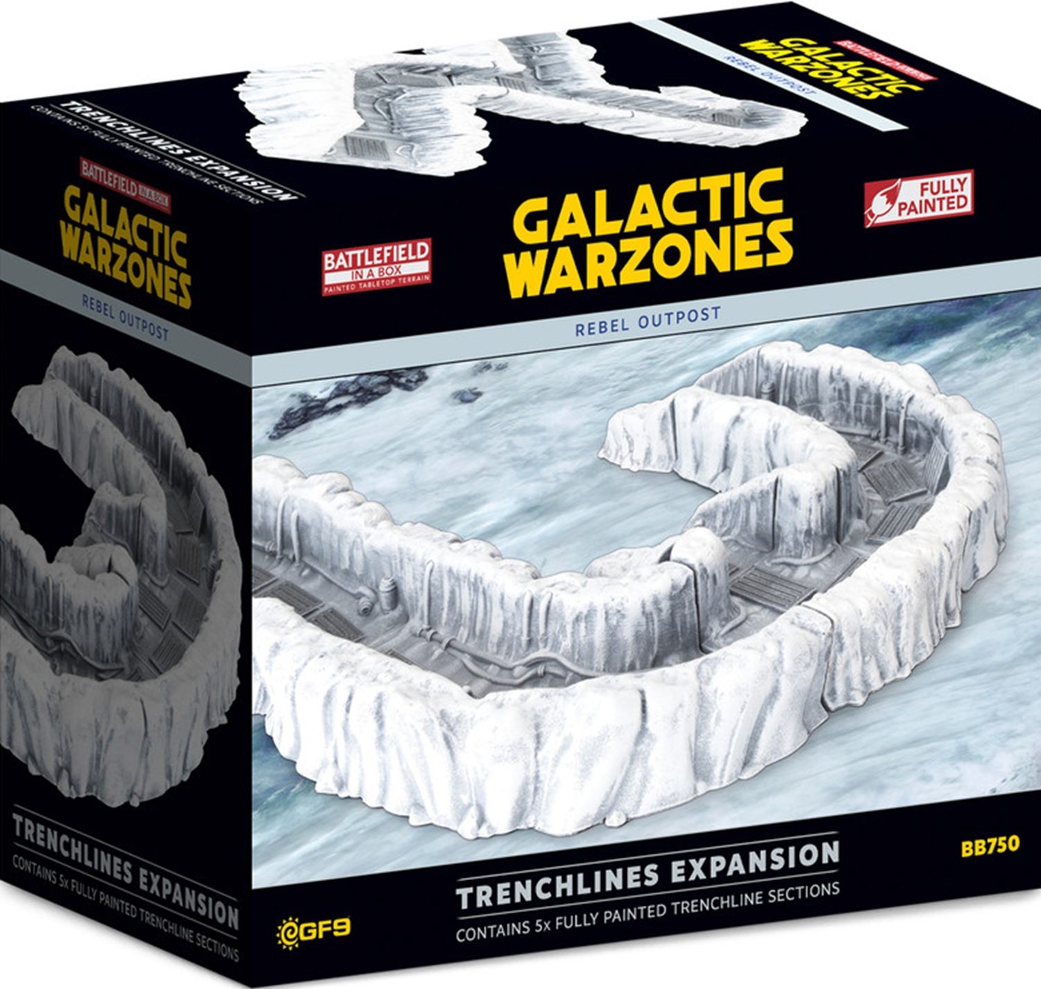 Galactic Warzones Rebel Outpost: TRENCHLINES EXPANSION 