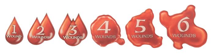 Gale Force 9: Massive Wound Tokens 