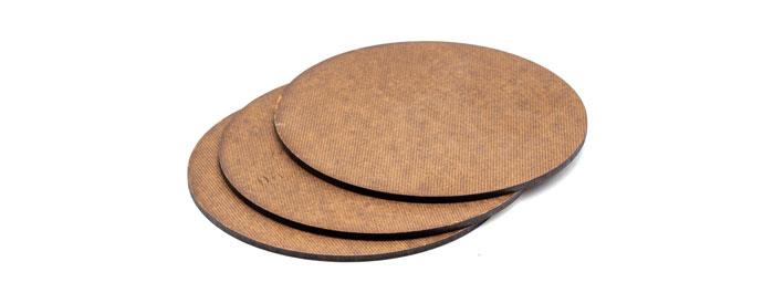 Gale Force Nine: Econo Bases: 130mm Round (3) 