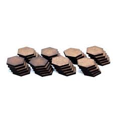 Gale Force Nine: Econo Bases: 25mm Hex (40) 