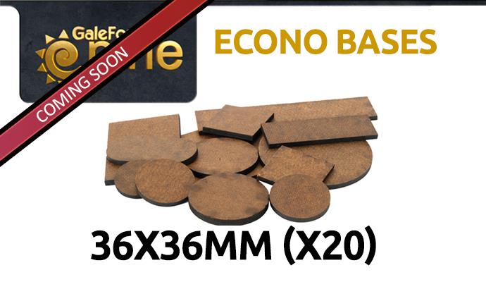 Gale Force Nine: Econo Bases: 36x36mm (20) 