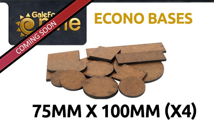 Gale Force Nine: Econo Bases: 75x100mm (4) 