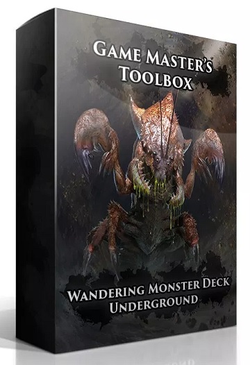 Game Masters Toolbox: Wandering Monster Deck Underground  
