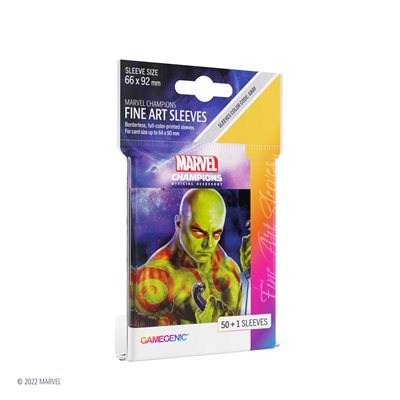 Gamegenic: Fine Art Sleeves: Marvel Champions: Drax 