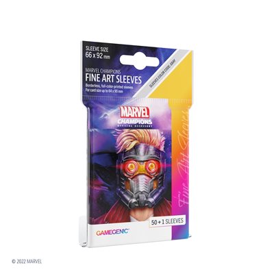 Gamegenic: Fine Art Sleeves: Marvel Champions: Star-Lord 