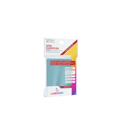 Gamegenic: Prime Sleeves: Mini European-Sized Sleeves (50) 