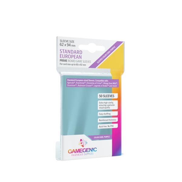 Gamegenic: Prime Sleeves: Standard European-Sized (50) 
