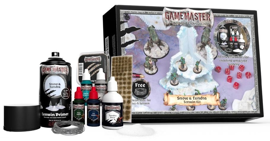 Gamemaster: Snow & Tundra TERRAIN KIT 