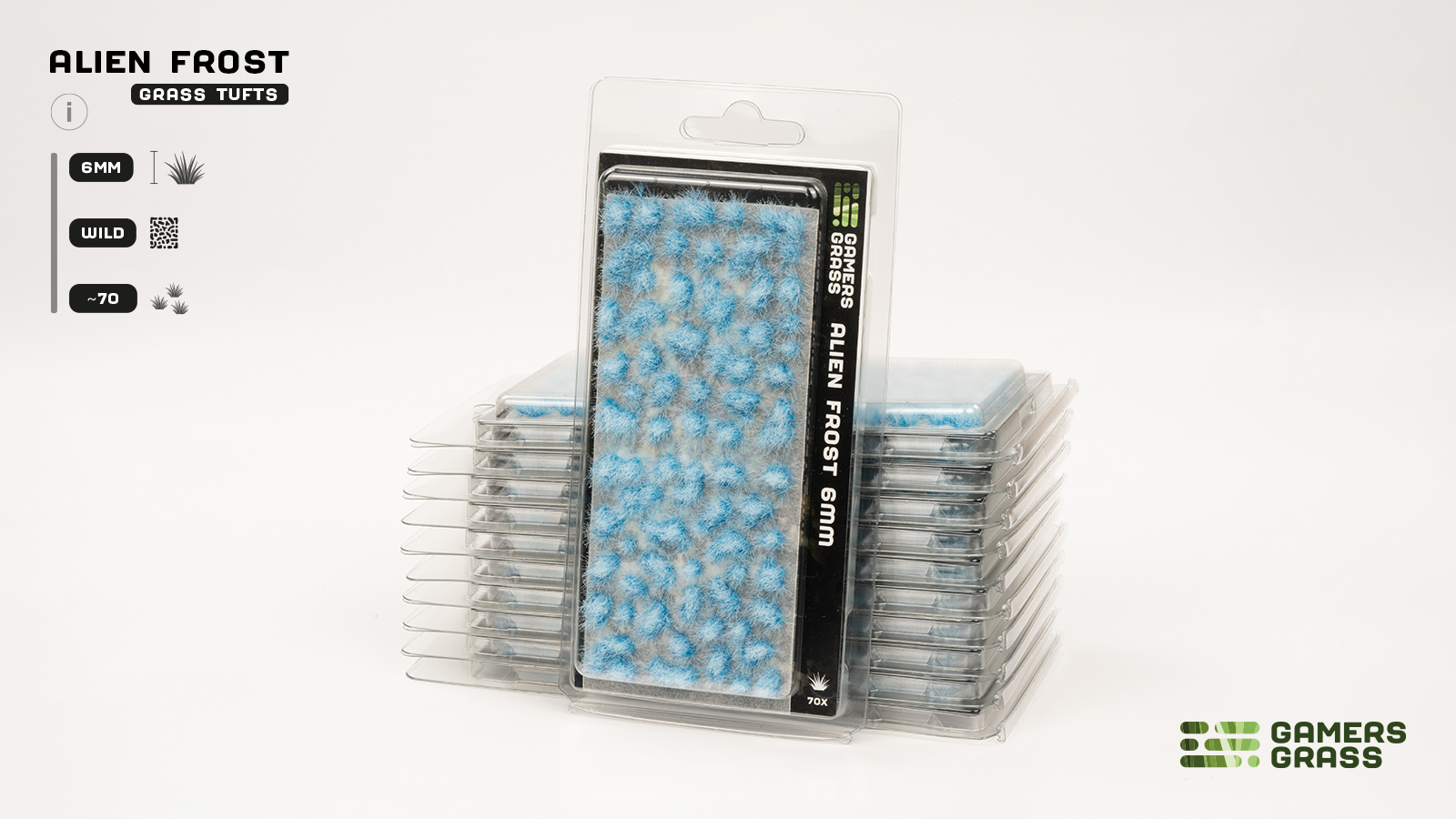 Gamers Grass: Alien Frost Tuft: Wild (6mm) 